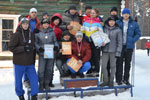 Победители лыжной эстафеты ССУЗов Новосибирской области учатся в нашем техникуме
