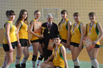 Лучшие волейболистки Новосибирской области - студентки нашего техникума